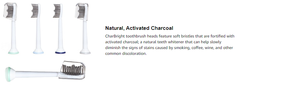 sonicare charcoal toothbrush head