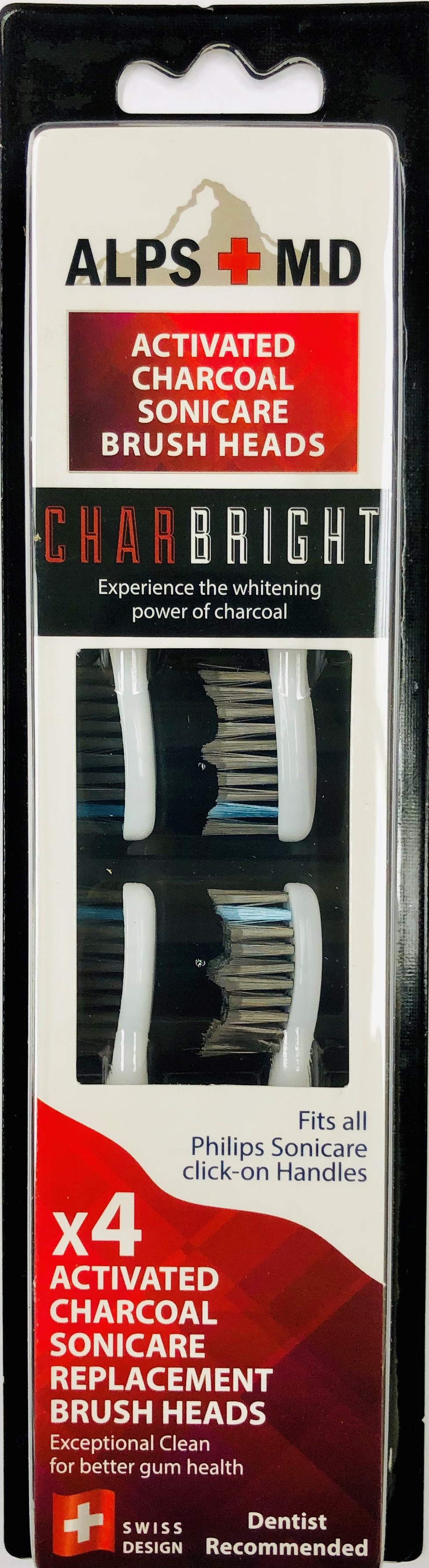 sonicare charcoal toothbrush head